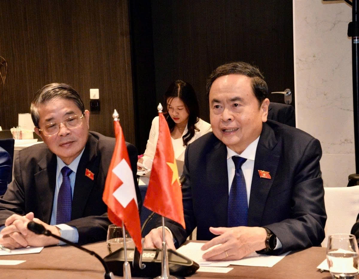 Vietnam and Switzerland enhance parliamentary cooperation
